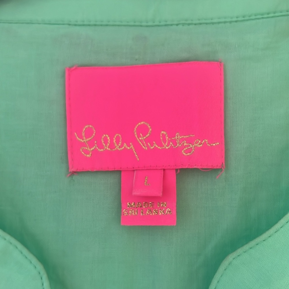 Lilly Pulitzer mint green summer dress! - Picture 2 of 5